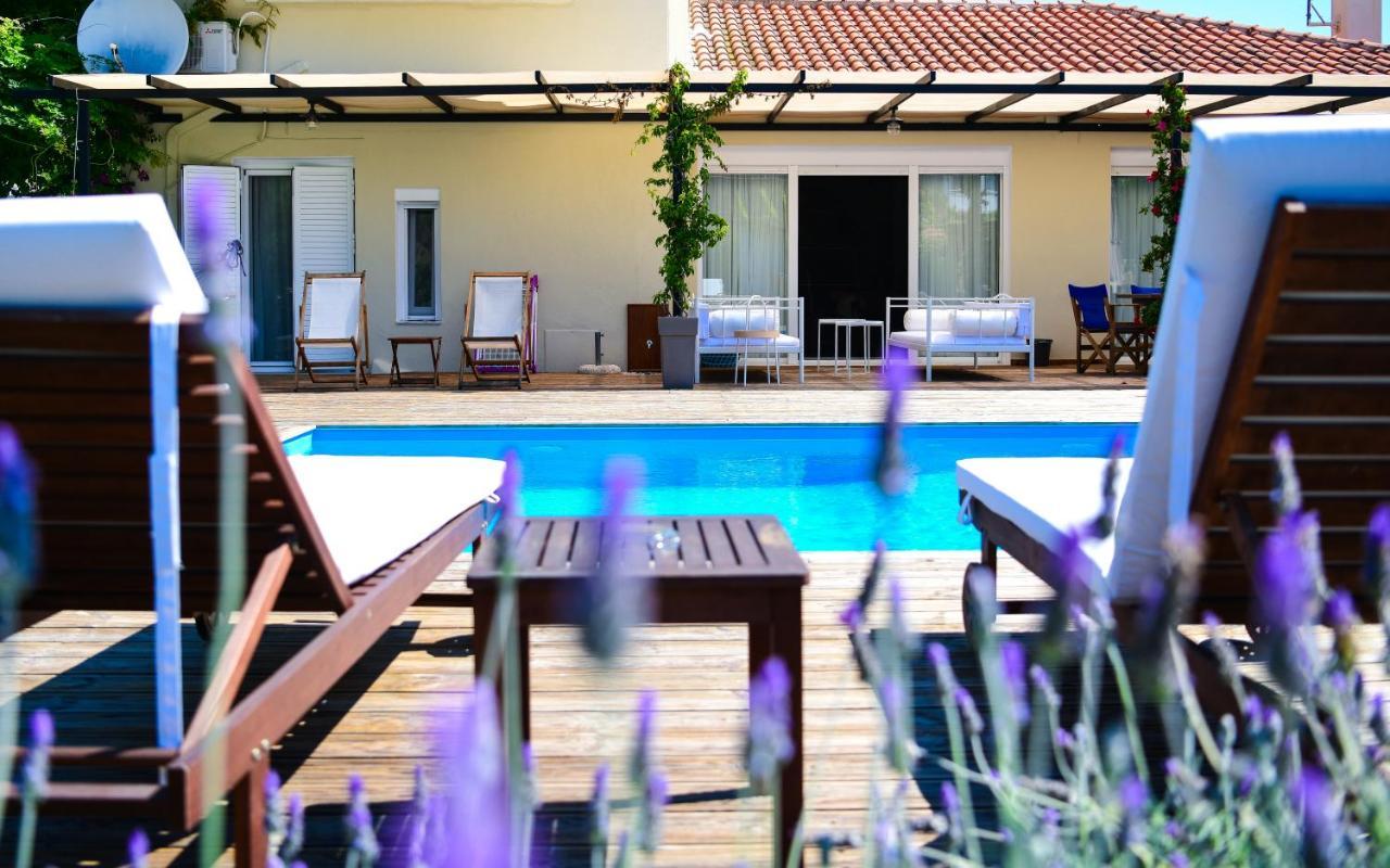 Serenity Luxury Villa, Skiathos 아기아 파라스케비 외부 사진