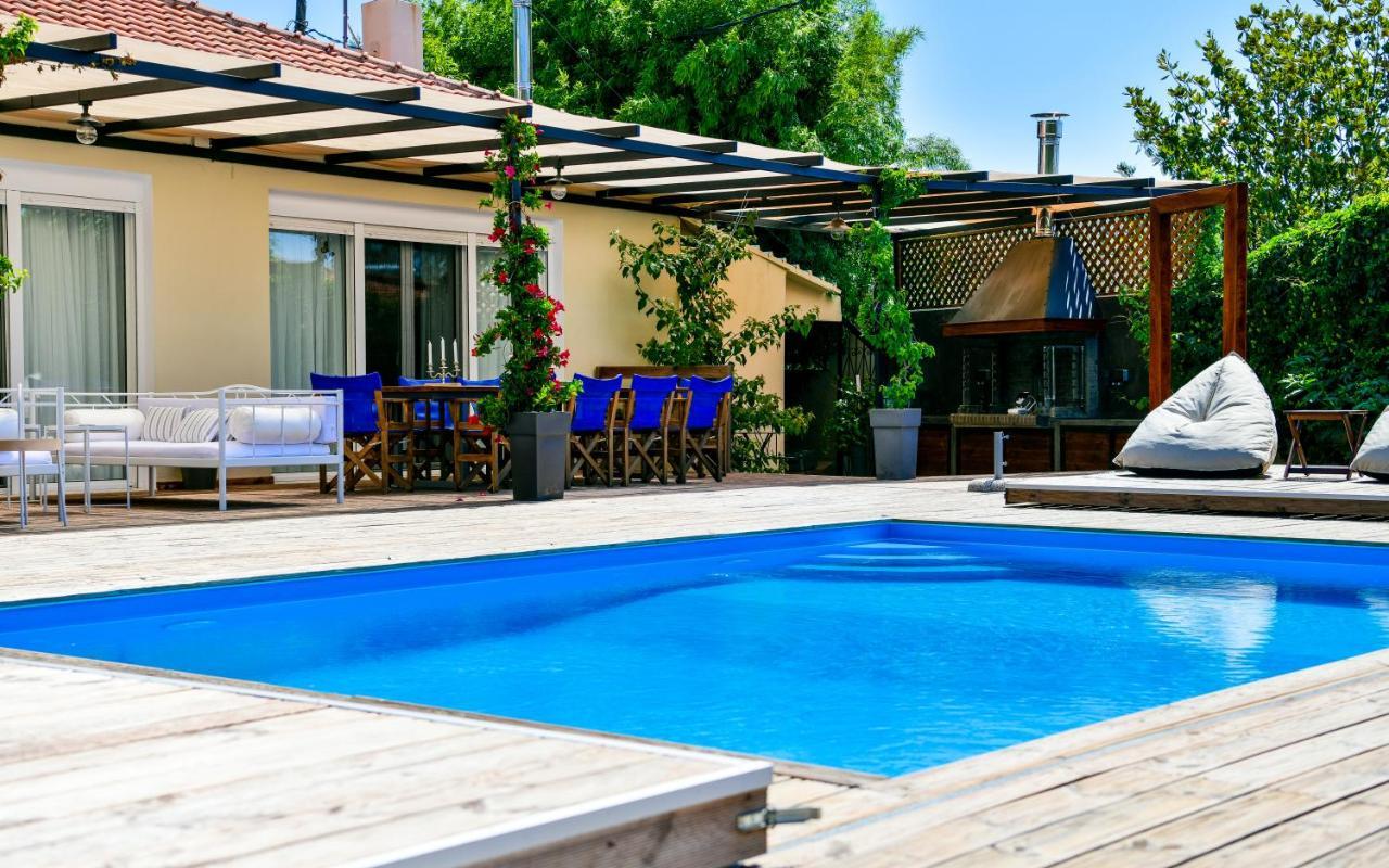 Serenity Luxury Villa, Skiathos 아기아 파라스케비 외부 사진