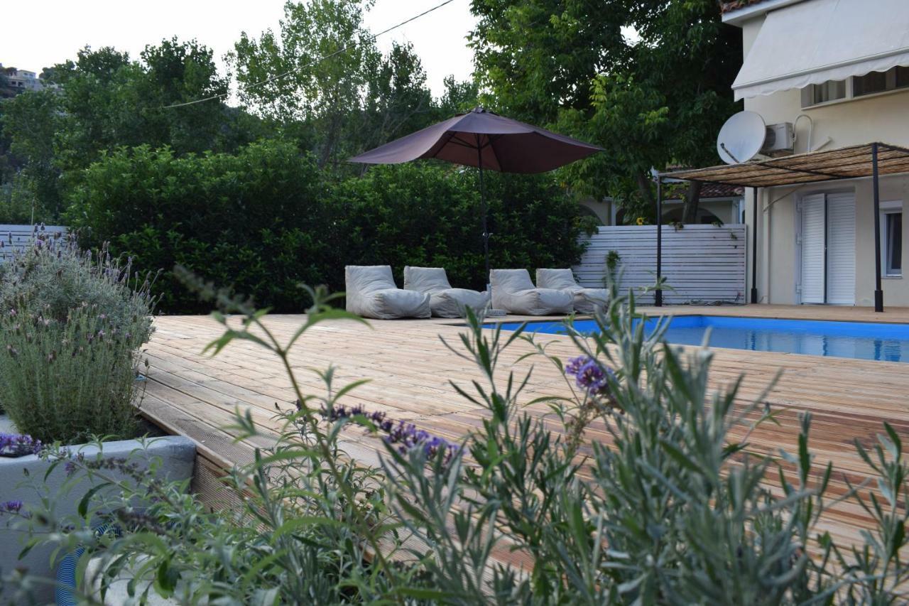 Serenity Luxury Villa, Skiathos 아기아 파라스케비 외부 사진