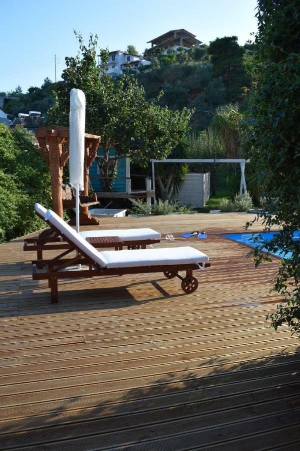 Serenity Luxury Villa, Skiathos 아기아 파라스케비 외부 사진
