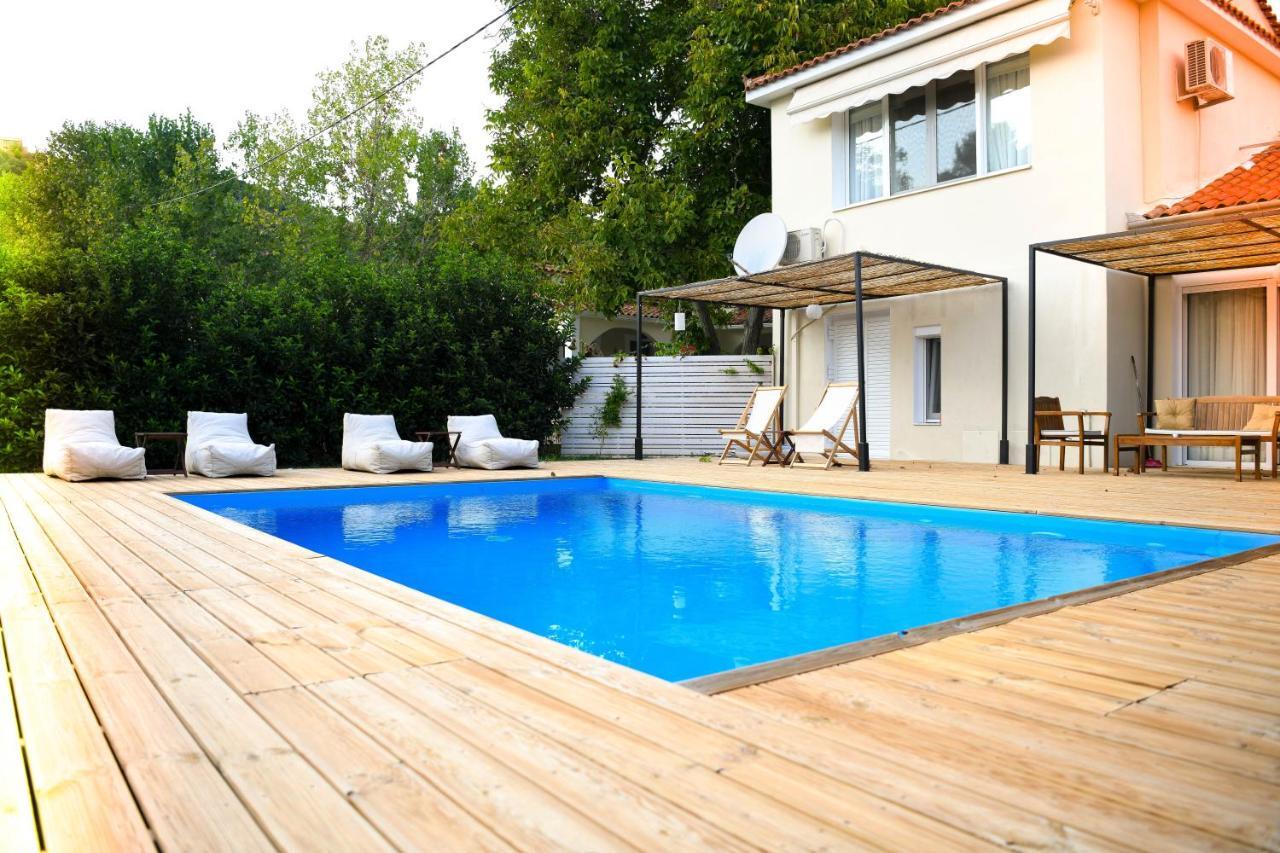 Serenity Luxury Villa, Skiathos 아기아 파라스케비 외부 사진